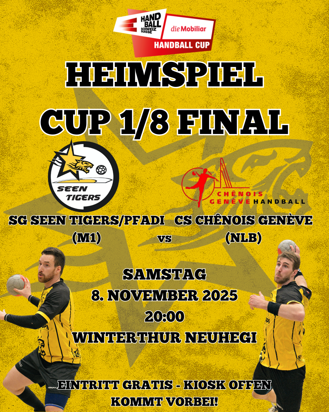 Cupfieber in Seen — Achtelfinale erreicht