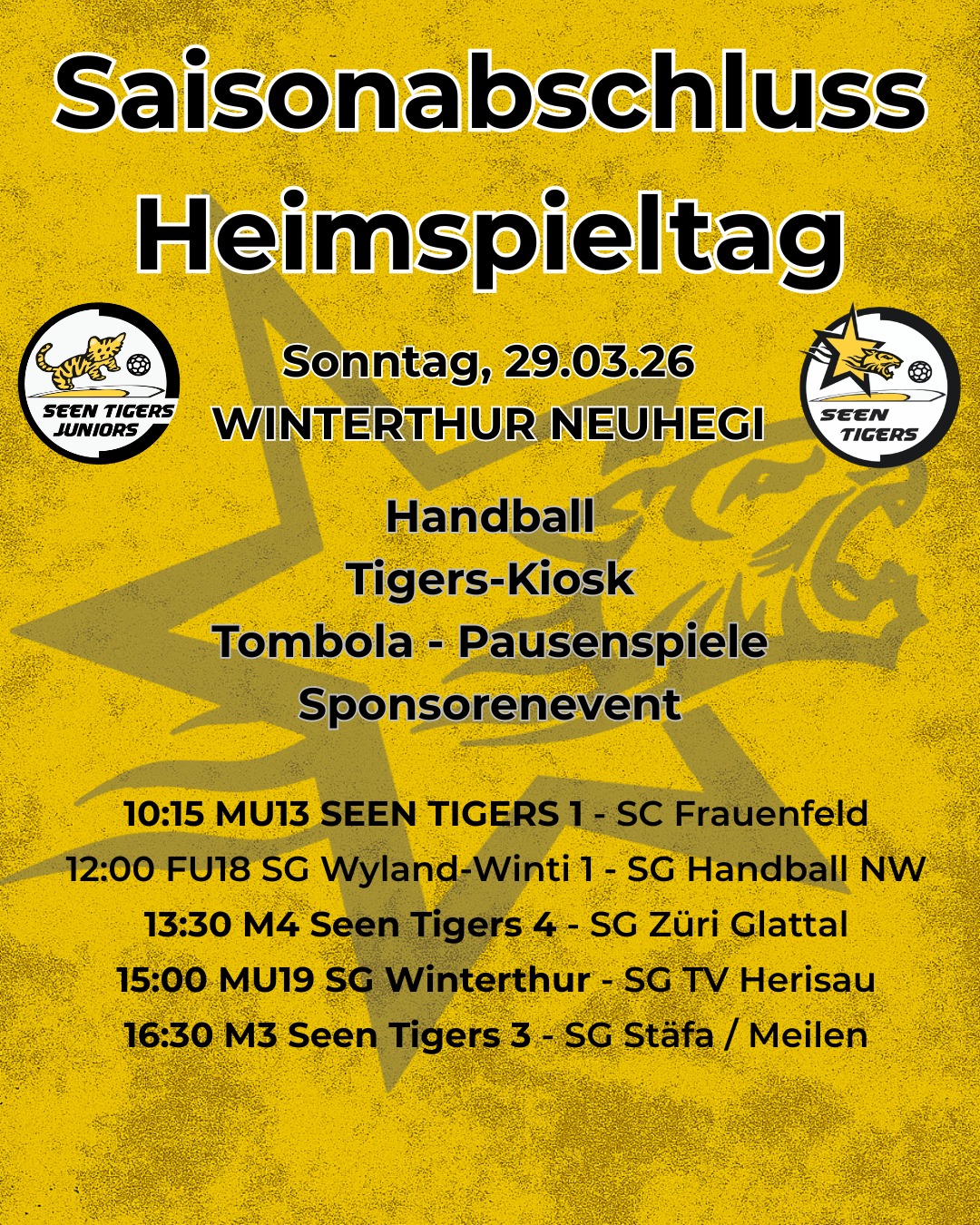 Saisonabschluss — Heimspieltag